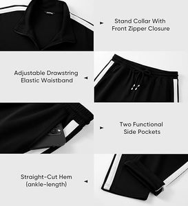 Top Trending Best Quality Breathable Custom Design Men <b>Tracksuit</b> Set Street Wear Wholesale 2026 Top Trending Men' <b>Tracksuit</b> Set - Product Image 3