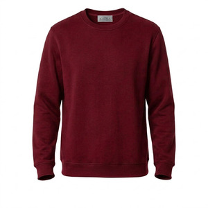<b>Men</b> Casual Winter Hoodie Sweatshirt Long Sleeve Crew Neck Custom Logo <b>Fleece</b> Sweatshirt - Product Image 1