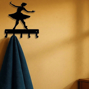 CIFbuy Sturdy Ballet Dancer <b>Wall</b> <b>Hooks</b> for Home Organization and Decor TikTok for Temu Pick-Up Service Coat Racks - Product Image 5