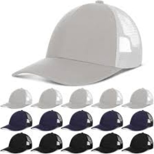Custom Embroidered Mesh Trucker <b>Baseball</b> <b>Cap</b>-Casual Cycling Street Style 100% Cotton Unisex All Seasons From Karnataka - Product Image 3