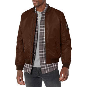 Blouson d'hiver pour homme de haute qualité, personnalisable, couleur unie, logo sur le devant, chaud et confortable, vêtements d'extérieur - Product Image 1