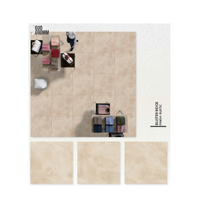 Vente chaude avec des carreaux de porcelaine de sol rustique de nouveau Design à bas prix 60x60 pour Villa maison hôtel restaurant aéroport bureaux - Product Image 2