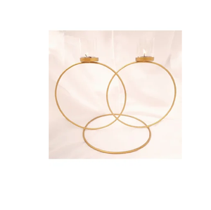 Soporte de luz de té de hierro para decoración del hogar - Product Image 3