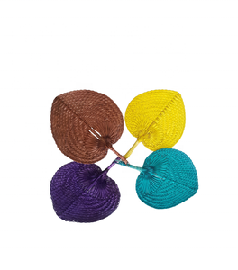 พัดลมใบปาล์มแบบมีลักษณะเฉพาะตัว/พัดลมใบปาล์มช่างฝีมือพัดลมหลอดแบบดั้งเดิมสำหรับตกแต่งของขวัญงานแต่งงานงานเลี้ยงปีใหม่ - Product Image 3