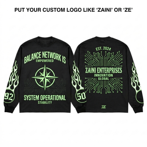 Sudadera de Hombre, 360 Gramos, 100% Algodón Felpa, Frente Liso, Logotipo Personalizado Bordado, Resistente al Viento, Ecológica, OEM, ODM - Product Image 1