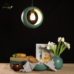 Luminaire suspendu en bambou tissé à la main, écologique, léger, pour usage intérieur - Product Image 6