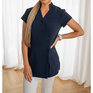 Uniforme de Trabajo Personalizado con Logotipo para Esteticista, Traje de Masaje Tailandés, Túnica para Mujer, Conjuntos de Uniformes de SPA para Hotel y Salón de Belleza - Product Image 2