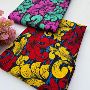 Impression de cire africaine de qualité supérieure en Afrique du Sud et tissu de coton Ankara Motifs exclusifs personnalisés pour des vêtements élégants et la mode - Product Image 1