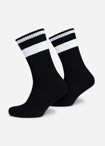 Calcetines Deportivos para Hombre, Nuevos, de Alta Calidad, 100% Algodón, con Logotipo Personalizado, Negros, Acanalados, de Secado Rápido, Transpirables, Antideslizantes, Cómodos e Informales - Product Image 2