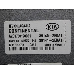 ECUs y Módulos de Computación Optima Usados 391412EKA1 - Product Image 6