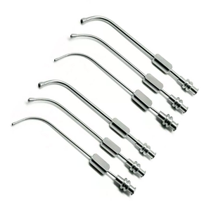 Cannule de Sinus, Tube d'Aspiration 4mm en Acier Inoxydable, Instrument Chirurgical Manuel Portatif pour Chien, Réutilisable - Product Image 4