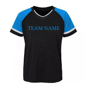 Uniforme de baseball et de softball personnalisé avec nom et numéro, uniformes de sport sublimés, vêtements d'équipe de baseball, maillots de baseball à col en V - Product Image 3