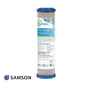 Filtre à eau CTO PLUS écologique, cartouche catalytique au charbon, haute capacité de purification - Product Image 1