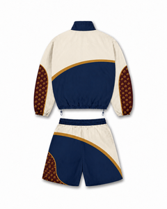 Ensemble deux pièces coupe-vent léger pour l'extérieur, fabrication OEM avec personnalisation de la marque et faibles commandes minimum - Product Image 2
