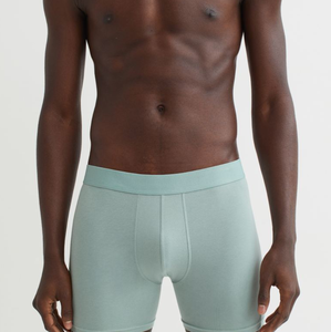 Boxers mi-hauts pour hommes, 100 % coton, personnalisables avec logo, tricotés, séchage rapide, respirants, qualité supérieure – Nouveauté très demandée - Product Image 5