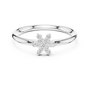 Anillo de Compromiso de Lujo para Mujer con Diamante Cultivado en Laboratorio, Corte Brillante, Modelo Orion, Oro Sólido de 14 Quilates, Certificado IGI, Chapado en Rodio - Product Image 1