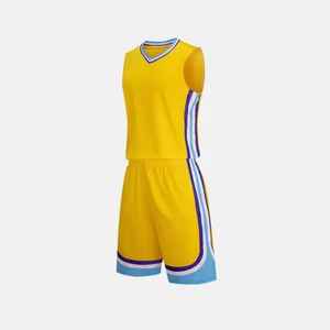 Uniforme de Baloncesto al Por Mayor, Uniforme de Baloncesto del Mejor Material, Uniforme de Baloncesto de Nuevo Diseño, Uniforme de Baloncesto 100% Poliéster Puro - Product Image 5