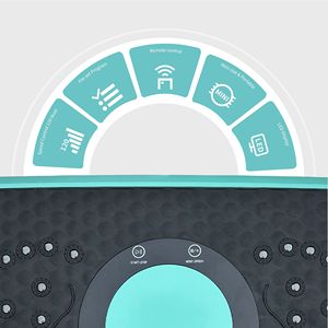 Macchina per Esercizi Total Body, Drenaggio Linfatico, 120 Livelli di Velocità, Pedana Vibrante per Allenamento, Piattaforma Fitness - Product Image 5