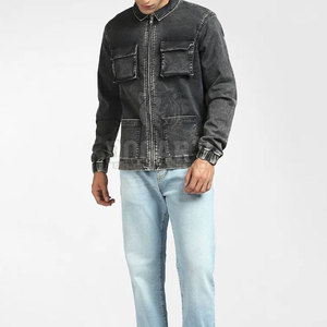 Veste en jean de qualité supérieure, très vendue, chaude et confortable pour l'hiver, pour hommes, en vente en ligne - Product Image 6