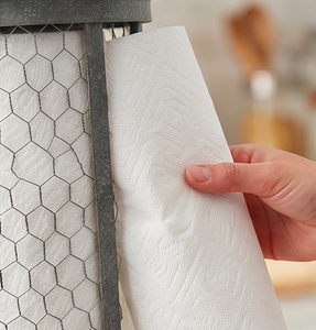 Stainless Steel Luxury <b>Paper</b> Towel <b>Tissue</b> Roll Stand Double Rod Eco-Friendly Modern Design For Kitchen And Bathroom Use - Product Image 6