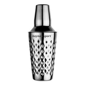 Coctelera de Acero Inoxidable de Primera Calidad, Diseño a Cuadros, Capacidad de 500 ml, Accesorios de Bar, Juego de Coctelería, Servicio para Club - Product Image 6