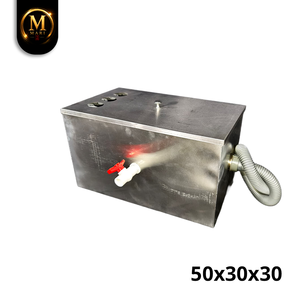 Trampa de Grasa Comercial de Alta Resistencia a Prueba de Fugas, Unidad de Filtro de Pretratamiento de Aguas Residuales para Separación de Aceite y Agua para Cocinas de Restaurantes - Product Image 1