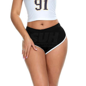 Shorts Deportivos de Cintura Alta para Mujer, Transpirables, de Alta Calidad, Ligeros, de Secado Rápido, Diseño y Color Personalizados, Shorts Scrunch Booty - Product Image 1