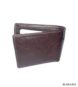 Customized Bi-fold Leather <b>Wallet</b> <b>for</b> <b>Men</b> 100% Genuine Cow Leather with Premium Quality at Factory Price - Product Image 1