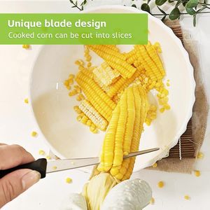Sbucciatore e Tagliacorni a Sgancio Rapido, Utensile da Cucina per Rimuovere i Chicchi di Mais, Sbucciatore e Raschiatore in Uno - Product Image 4