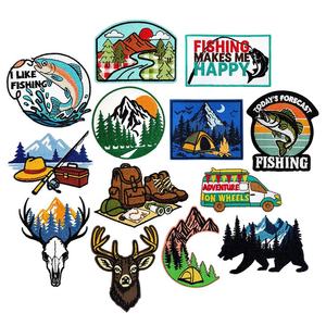 Durable Twill Fabric Embroidery <b>Patches</b> with Unique Designs Custom Iron <b>On</b> <b>Sew</b> <b>On</b> Badge for Clothing Accessories Jackets Caps - Product Image 1