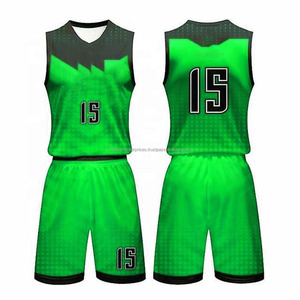 Ensemble maillot et short de basket-ball réversible respirant à séchage rapide pour hommes, imprimé pour sports d'équipe, vêtements de compétition - Product Image 4