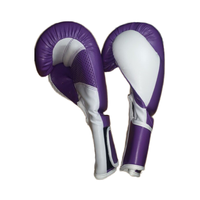 Gants de boxe MMA pour femmes, entraînement, 8oz-18oz, cuir véritable/PU, doublure en tissu parachute coréen, logo personnalisé, professionnels