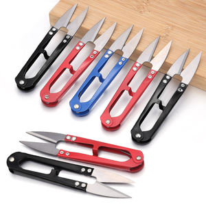 Tijeras de Belleza de Acero Inoxidable, Pequeñas, en Forma de U, Duraderas, para Diestros, para el Cuidado de las Cutículas - Product Image 5