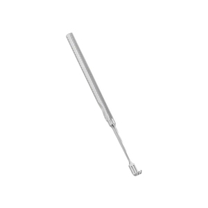 155mm Small Curve Surgical Retractor 3 Prong Blunt Jaw 7mm Width 7.2mm Depth Steel Surgical Instrument <b>Tool</b> - Product Image 2