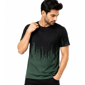 T-shirt en coton pour homme, tissu respirant et doux, manches courtes, personnalisation de la marque, fabrication OEM ODM, fournisseur d'usine, t-shirt en coton personnalisé pour homme - Product Image 4