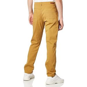 Mid-Rise <b>Drawstring</b> Closure Straight Casual 100% Cotton Canvas Men's Pants & <b>Trousers</b> - Product Image 1