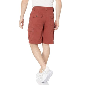 <b>Red</b> Custom Cargo <b>Shorts</b> for <b>Men</b> Casual Multi Pocket Outdoor Utility Summer Streetwear Wholesale <b>Shorts</b> - Product Image 2