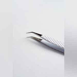 Pinces à cils en acier inoxydable de haute qualité, pinces à cils professionnelles à étiquette privée pour cils volumineux et classiques - Product Image 4