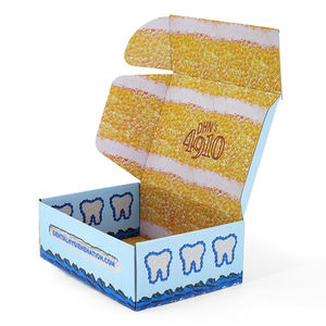 Custom Printed Corrugated Clothing Mailer <b>Box</b> for Underwear, Socks & E-commerce Packaging - Product Image 1