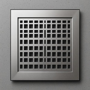 Cubierta de drenaje de metal perforado de alta resistencia diseñada para un rendimiento de drenaje eficiente y una apariencia moderna y elegante. - Product Image 6