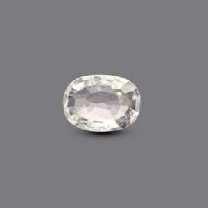 Zirconia Blanca Natural, Gema Suelta de 7.4 Quilates para Joyería Fina - Product Image 1
