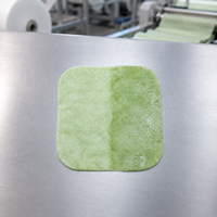 Almohadillas de Algodón de Doble Cara Y567, Color Verde Manzana, Sin Pelusas, para Desmaquillar y Aplicar Tónico, para el Cuidado Profesional de la Piel