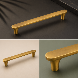 Matte Antique Silky Cabinet Handle Decorative Furniture Hardware For <b>Kitchen</b> <b>Cupboards</b> Drawers Wardrobes And Interior - Product Image 3