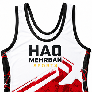 Singlet de Lucha Libre Sublimado Personalizado |   Uniforme de Lucha Libre Personalizado OEM |   Ropa de Compresión Transpirable para Competición - Product Image 5