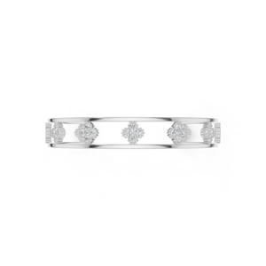 Aurum Diam 925 <b>Silver</b> Women's Open <b>Cuff</b> <b>Bracelet</b> Name Pendant Micro Pave Moissanite Charm EGI Certified Crown Shape Gift - Product Image 3