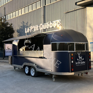 États-Unis remorque alimentaire personnalisée caravane utilisé barbecue remorque alimentaire mini chariot mobile de poulet avec des équipements de cuisine complets - Product Image 5