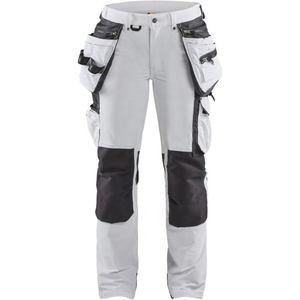 Pantalon cargo homme 100% coton, multi-poches, style jogger, en toile de coton kaki, personnalisable avec votre logo de marque. - Product Image 2