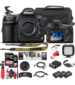 Nouveau modèle 2025 – Appareil photo D-850 F-X D/S/L/R avec objectif AF-S ED VR 24-120mm f/4-G + carte Pro/OS 64 Go – Livraison rapide - Product Image 3