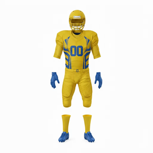 Uniformes de Fútbol Americano de Alta Calidad, Personalizados con Logotipo Frontal Impreso, Manga Corta, Venta en Línea - Product Image 6