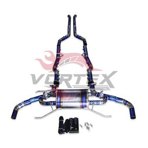 Système d'échappement Valvetronic en titane de grade 5 OEM ODM Vortex Factory pour Aston Martin Rapide 6 soupapes, installation facile - Product Image 2